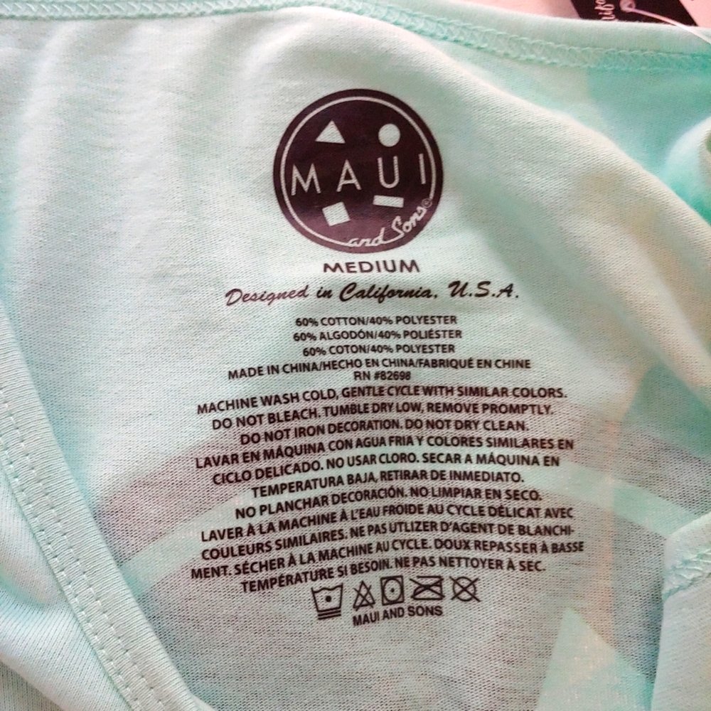 MAUI and Sons NEW Classic Cookie Logo Tank Top - Picture 8 of 8